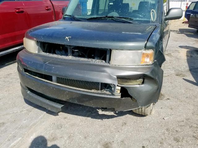 JTLKT324740147654 - 2004 TOYOTA SCION XB მწვანე ფოტო 9