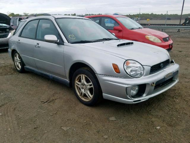 JF1GG29623G801804 - 2003 SUBARU IMPREZA WR SILVER photo 1