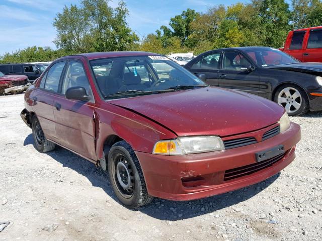 JA3AY26C6YU044226 - 2000 MITSUBISHI MIRAGE DE MAROON photo 1