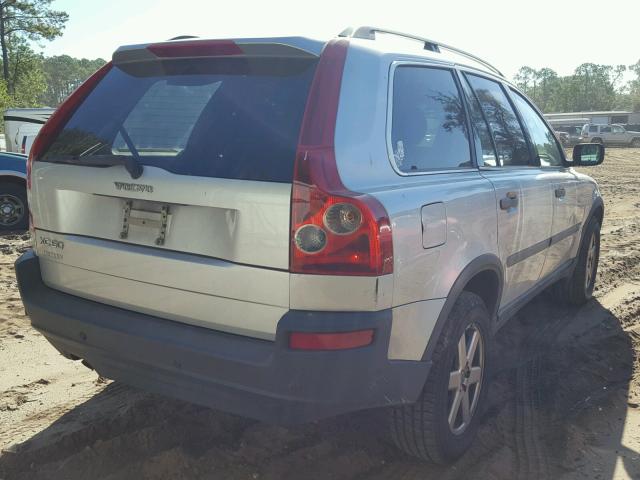 YV1CY592751193380 - 2005 VOLVO XC90 SILVER photo 4