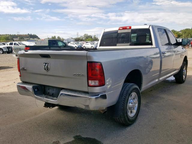 3C6TD5JT3CG124018 - 2012 DODGE RAM 2500 S SILVER photo 4