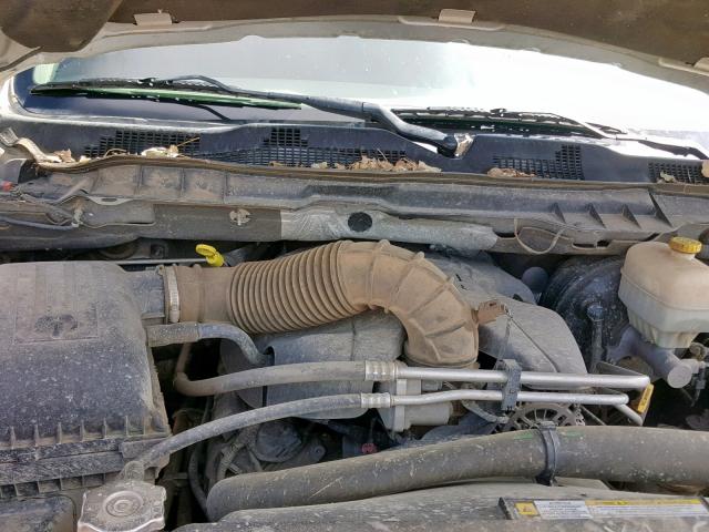 3C6TD5JT3CG124018 - 2012 DODGE RAM 2500 S Արծաթագույն լուսանկար 7