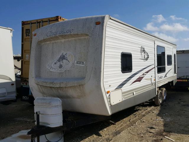 4X4TCKF297Y104615 - 2007 WILDWOOD CHEROKEE WHITE photo 2