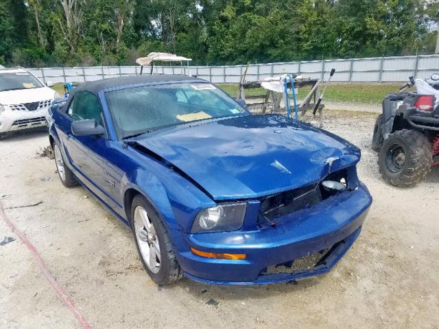 1ZVHT85H165218965 - 2006 FORD MUSTANG GT BLUE photo 1