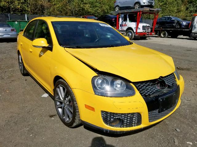 3VWWJ71K97M159636 - 2007 VOLKSWAGEN JETTA GLI YELLOW photo 1