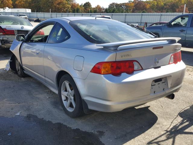 JH4DC53092C037808 - 2002 ACURA RSX TYPE-S SILVER photo 3