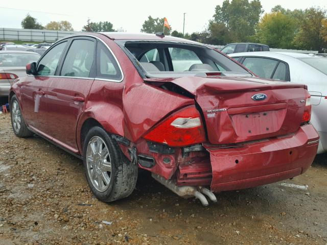 1FAHP24177G130538 - 2007 FORD FIVE HUNDR RED photo 3