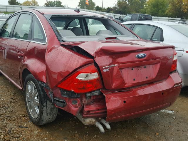 1FAHP24177G130538 - 2007 FORD FIVE HUNDR RED photo 9