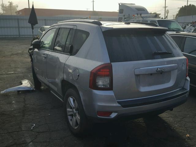 1C4NJCBB1FD171375 - 2015 JEEP COMPASS SP SILVER photo 3