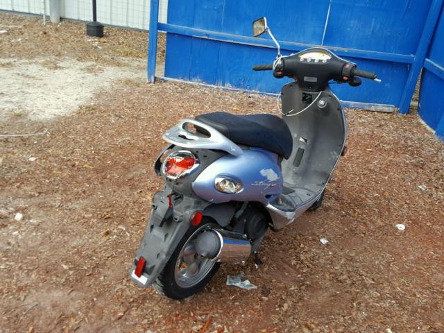 RFBS6A0479B210440 - 2009 KYMCO USA INC STING 50 BLUE photo 4