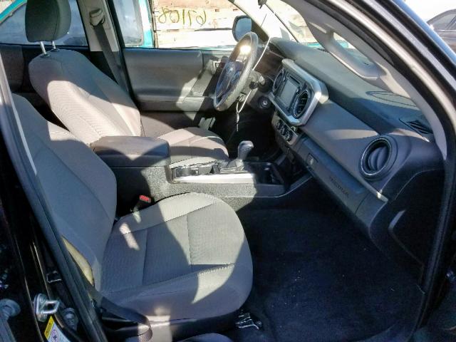 3TMAZ5CN4GM015526 - 2016 TOYOTA TACOMA DOU BLACK photo 5