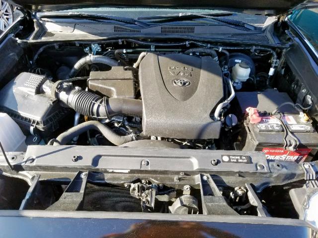 3TMAZ5CN4GM015526 - 2016 TOYOTA TACOMA DOU BLACK photo 7