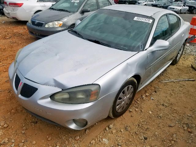 2G2WP522141205696 - 2004 PONTIAC GRAND PRIX GRAY photo 2