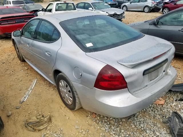 2G2WP522141205696 - 2004 PONTIAC GRAND PRIX GRAY photo 3