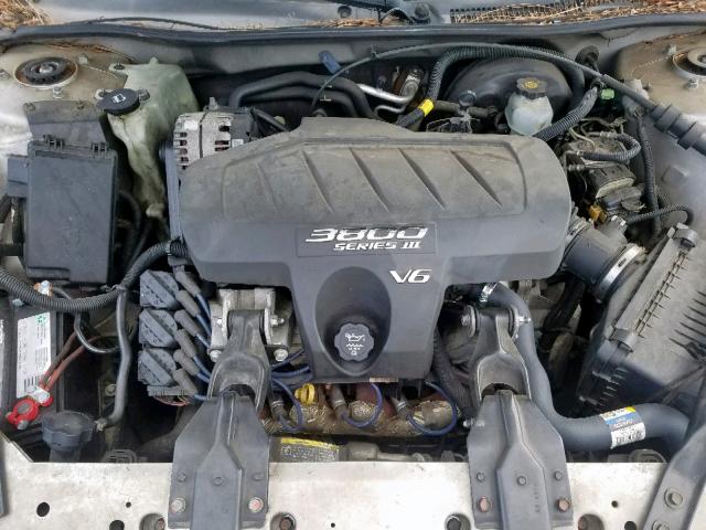 2G2WP522141205696 - 2004 PONTIAC GRAND PRIX GRAY photo 7