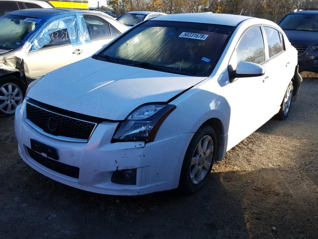 3N1AB6AP1AL728043 - 2010 NISSAN SENTRA 2.0 WHITE photo 2