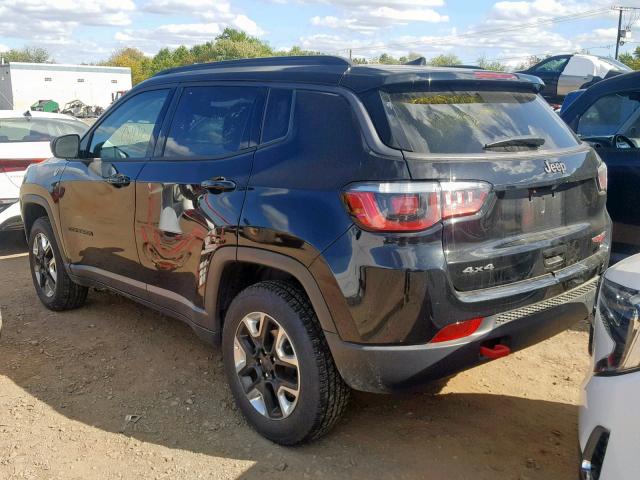 3C4NJDDB2JT442028 - 2018 JEEP COMPASS TR BLACK photo 3