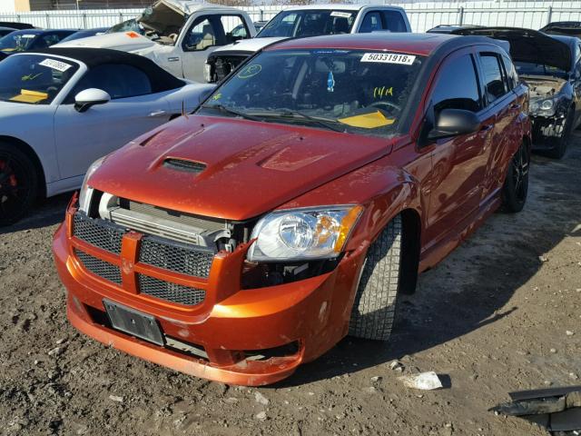 1B3HB68F08D726066 - 2008 DODGE CALIBER SR ORANGE photo 2