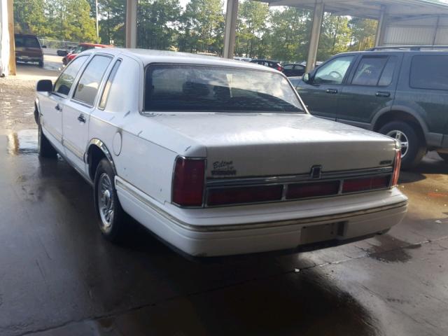 1LNLM81W6VY669493 - 1997 LINCOLN TOWN CAR E WHITE photo 3