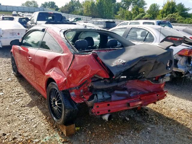 1G1AP11P067845005 - 2006 CHEVROLET COBALT SS RED photo 3