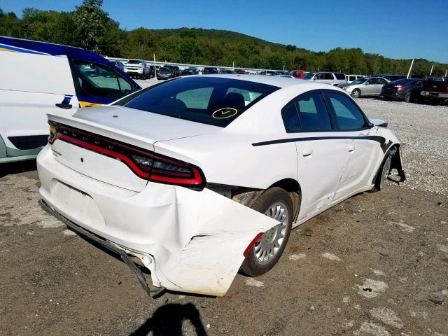 2C3CDXKTXFH929218 - 2015 DODGE CHARGER PO WHITE photo 4