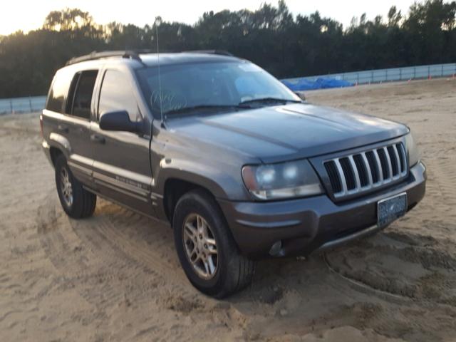 1J4GX48S44C159948 - 2004 JEEP GRAND CHER GRAY photo 1