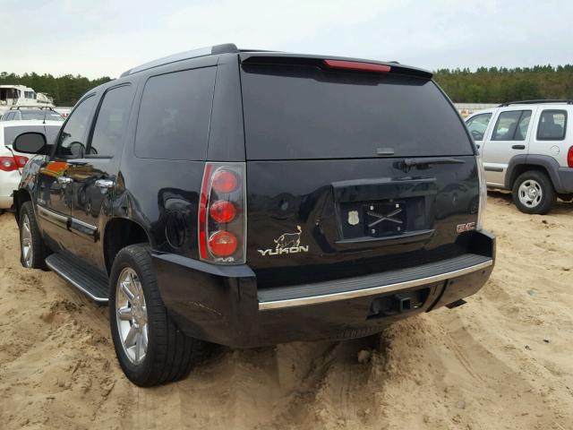 1GKFK63898J100746 - 2008 GMC YUKON DENA BLACK photo 3