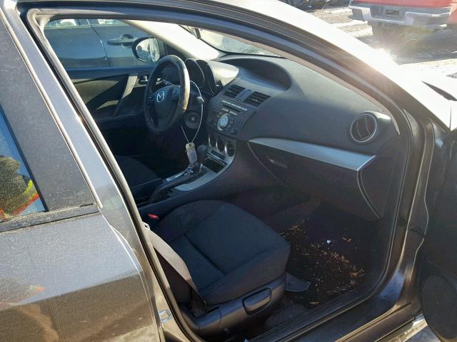 JM1BL1H55A1320870 - 2010 MAZDA 3 S GRAY photo 5