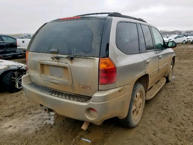 1GKDT13S922394993 - 2002 GMC ENVOY TAN photo 4