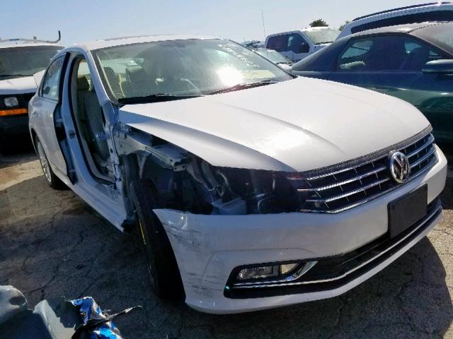 1VWBT7A30GC060528 - 2016 VOLKSWAGEN PASSAT SE WHITE photo 1