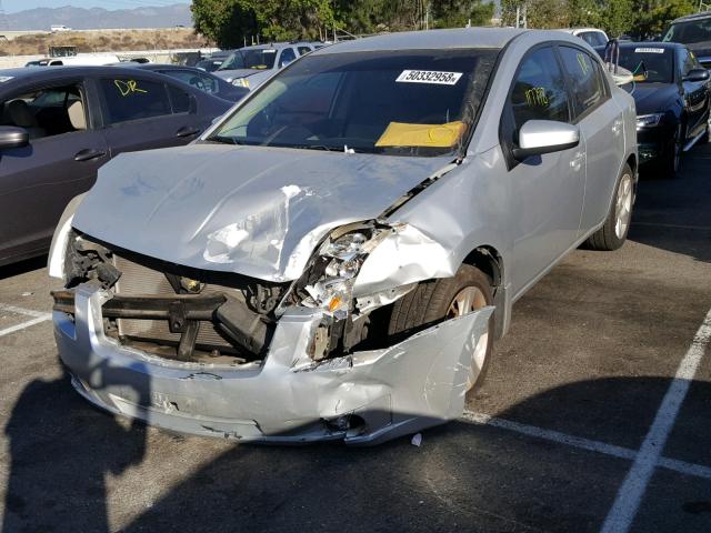 3N1AB61E18L669827 - 2008 NISSAN SENTRA 2.0 SILVER photo 2