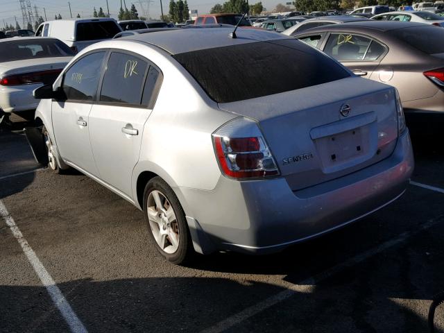 3N1AB61E18L669827 - 2008 NISSAN SENTRA 2.0 SILVER photo 3