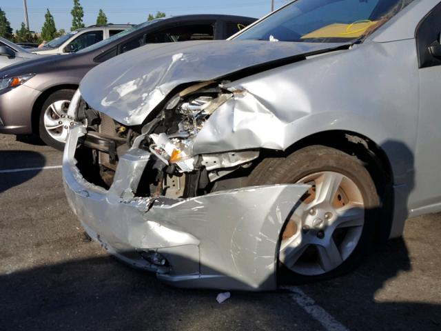 3N1AB61E18L669827 - 2008 NISSAN SENTRA 2.0 SILVER photo 9