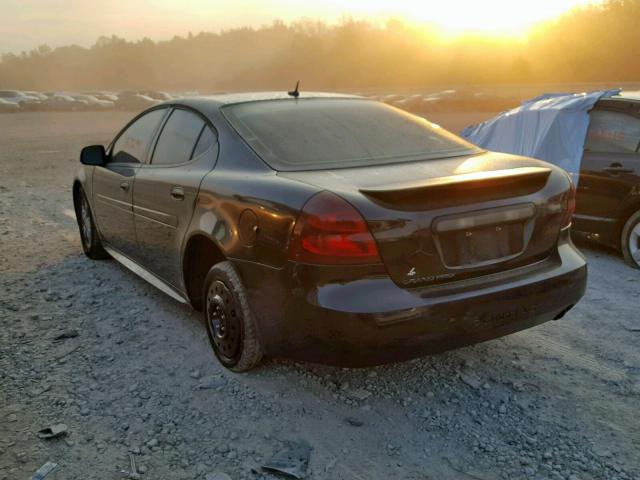 2G2WP552871116997 - 2007 PONTIAC GRAND PRIX BLACK photo 3