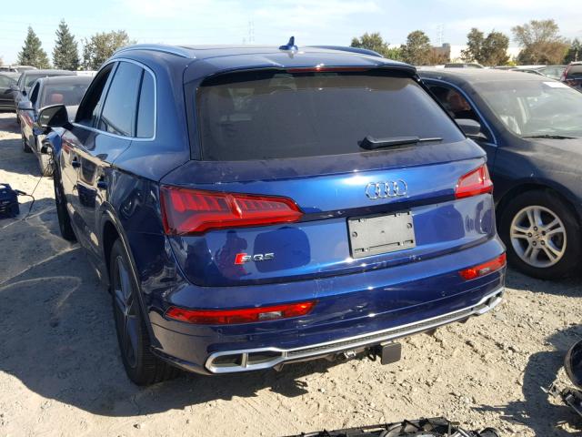 WA1A4AFY6J2046850 - 2018 AUDI SQ5 PREMIU BLUE photo 3