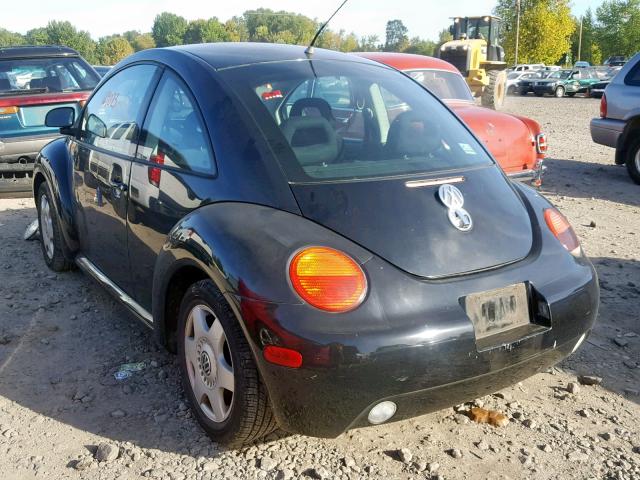 3VWBB61C5WM048045 - 1998 VOLKSWAGEN NEW BEETLE 黑色 照片 3