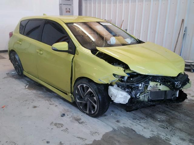 JTNKARJEXGJ522736 - 2016 TOYOTA SCION IM GREEN photo 1