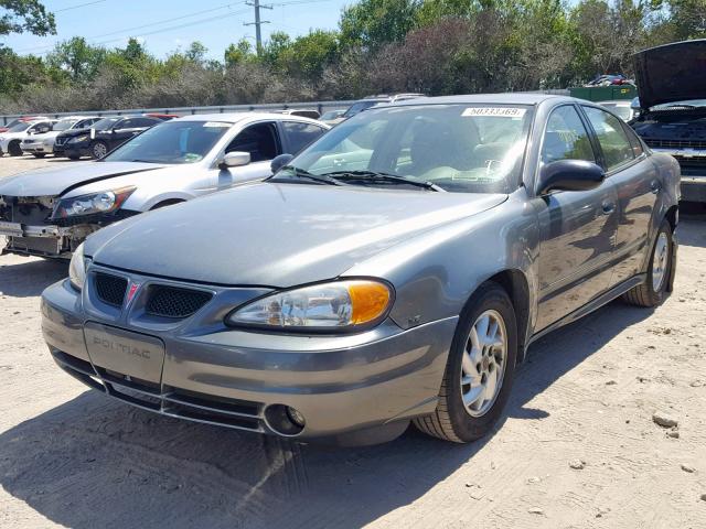1G2NF52E84M542234 - 2004 PONTIAC GRAND AM S CHARCOAL photo 2