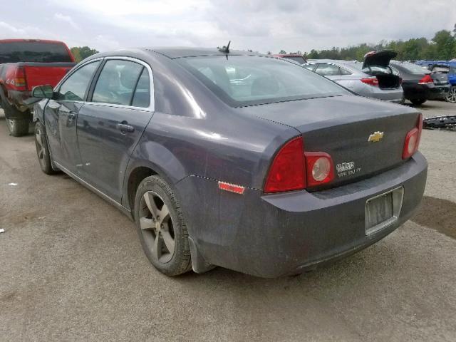 1G1ZC5E17BF288041 - 2011 CHEVROLET MALIBU 1LT GRAY photo 3