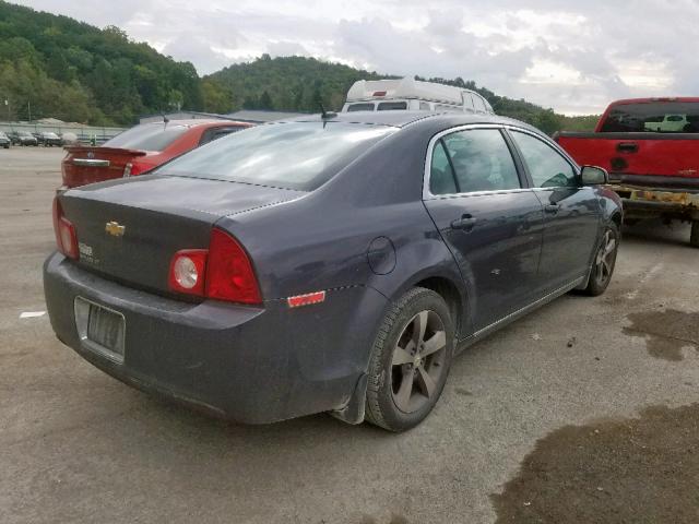 1G1ZC5E17BF288041 - 2011 CHEVROLET MALIBU 1LT GRAY photo 4
