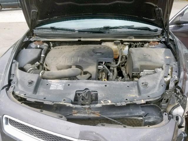 1G1ZC5E17BF288041 - 2011 CHEVROLET MALIBU 1LT GRAY photo 7