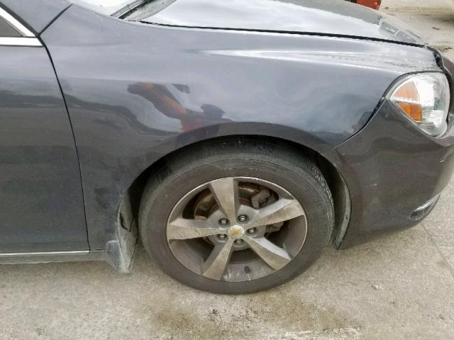1G1ZC5E17BF288041 - 2011 CHEVROLET MALIBU 1LT GRAY photo 9