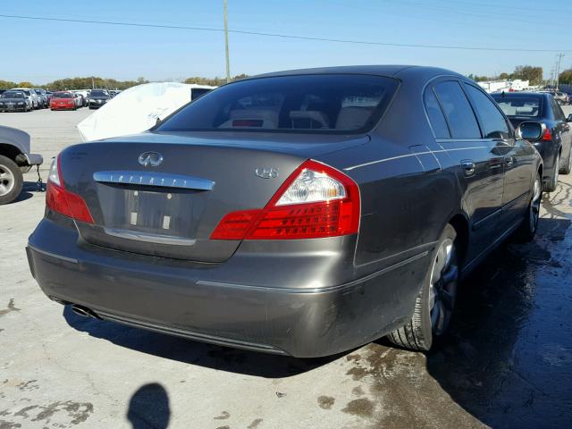 JNKBF01AX5M100829 - 2005 INFINITI Q45 GRAY photo 4