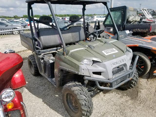 4XATH76A4E4321562 - 2014 POLARIS RANGER 800 GREEN photo 1