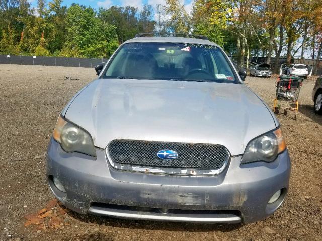 4S4BP61C356325144 - 2005 SUBARU LEGACY OUT SILVER photo 9