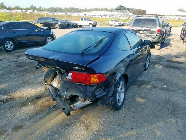 JH4DC53072C005617 - 2002 ACURA RSX TYPE-S BLACK photo 4