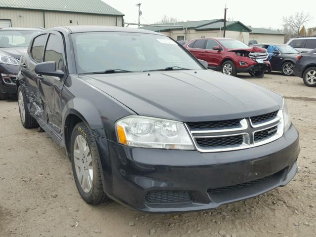 1B3BD4FB9BN545389 - 2011 DODGE AVENGER EX BLACK photo 1