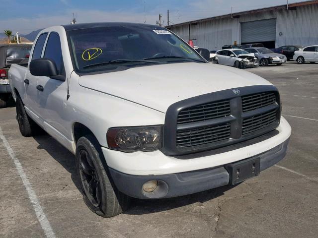 1D7HA18DX3S335908 - 2003 DODGE RAM 1500 S WHITE photo 1