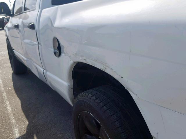 1D7HA18DX3S335908 - 2003 DODGE RAM 1500 S WHITE photo 9