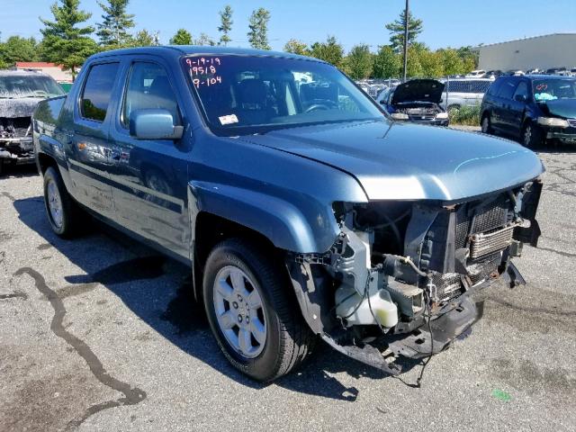 2HJYK16406H566138 - 2006 HONDA RIDGELINE BLUE photo 1